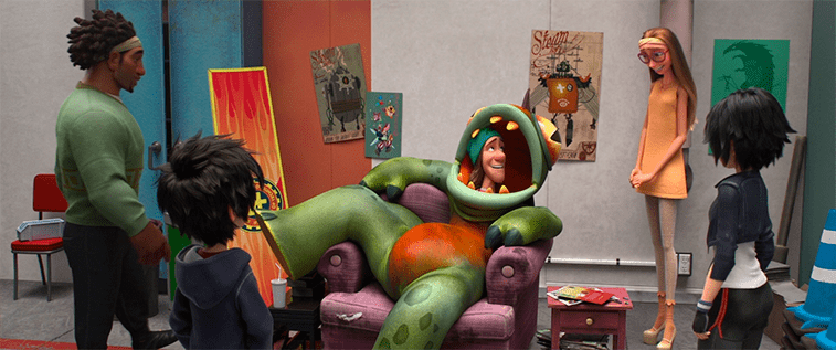 Big Hero 6, scena del film