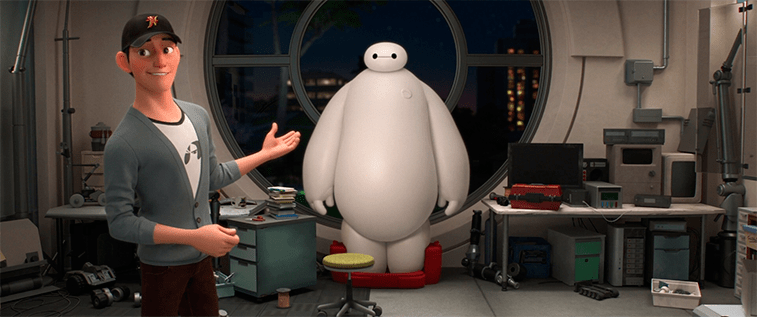 Big Hero 6, scena del film