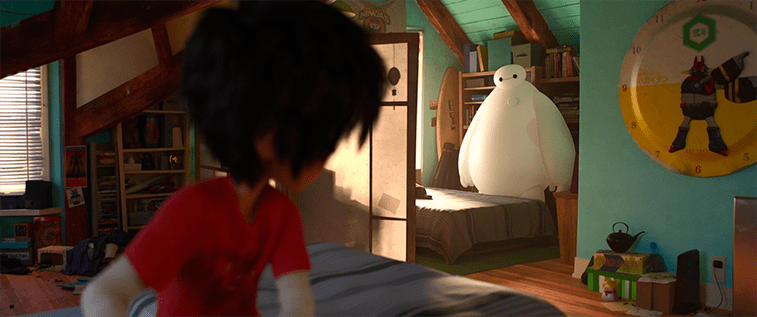 Big Hero 6, scena del film