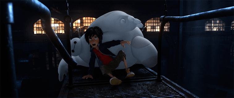 Big Hero 6, scena del film