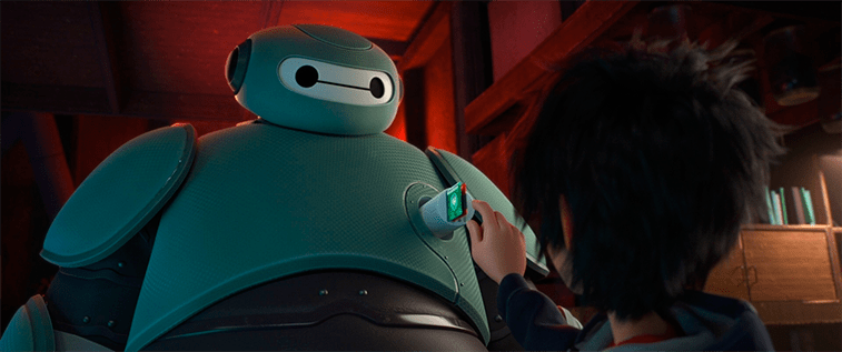 Big Hero 6, scena del film