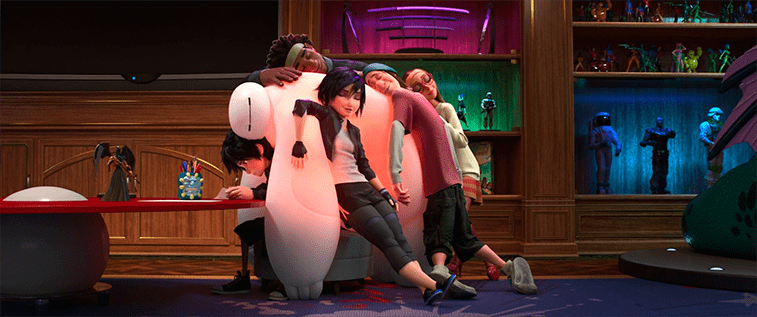 Big Hero 6, scena del film