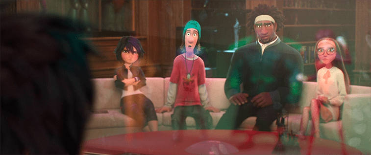 Big Hero 6, scena del film