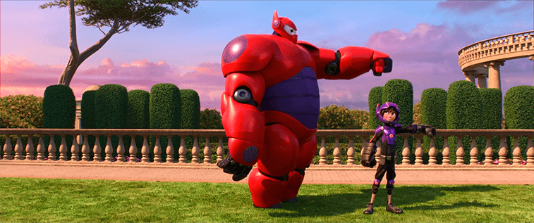 Big Hero 6, scena del film