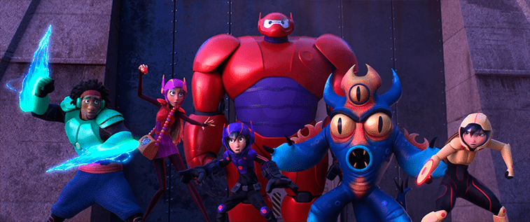 Big Hero 6, scena del film