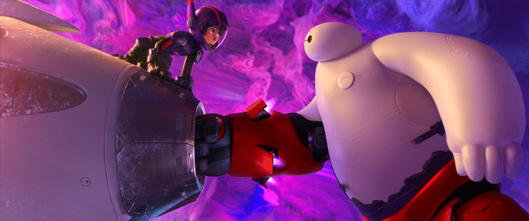 Big Hero 6, scena del film