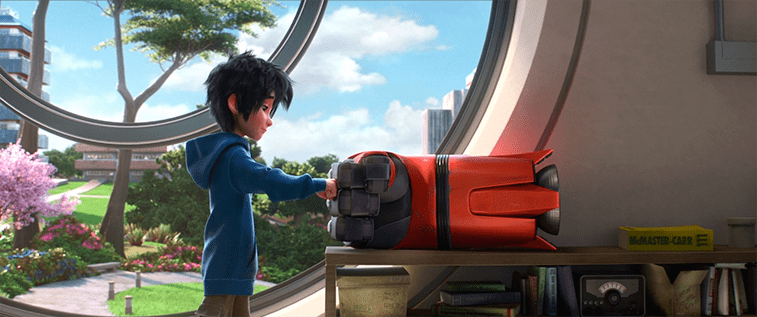 Big Hero 6, scena del film