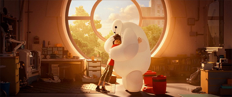 Big Hero 6, scena del film