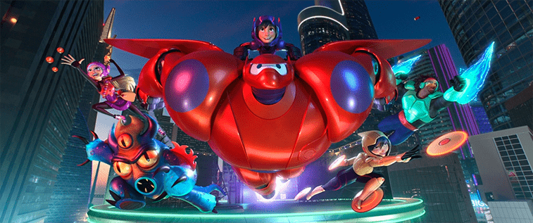 Big Hero 6, scena del film